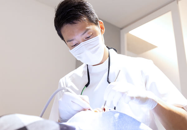 ボロボロになった歯でも歓迎して治療可能
